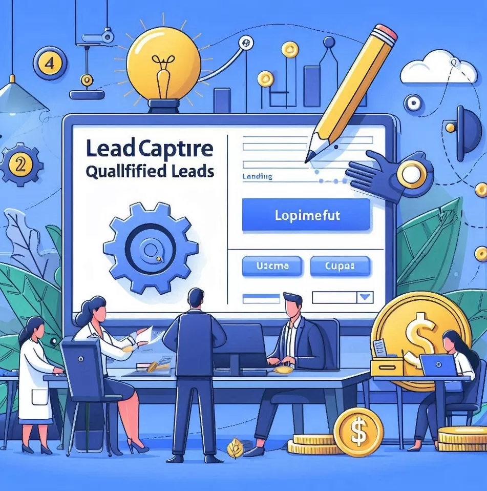 Landing Page de Captura de Leads: Converta Visitantes em Contatos Qualificados