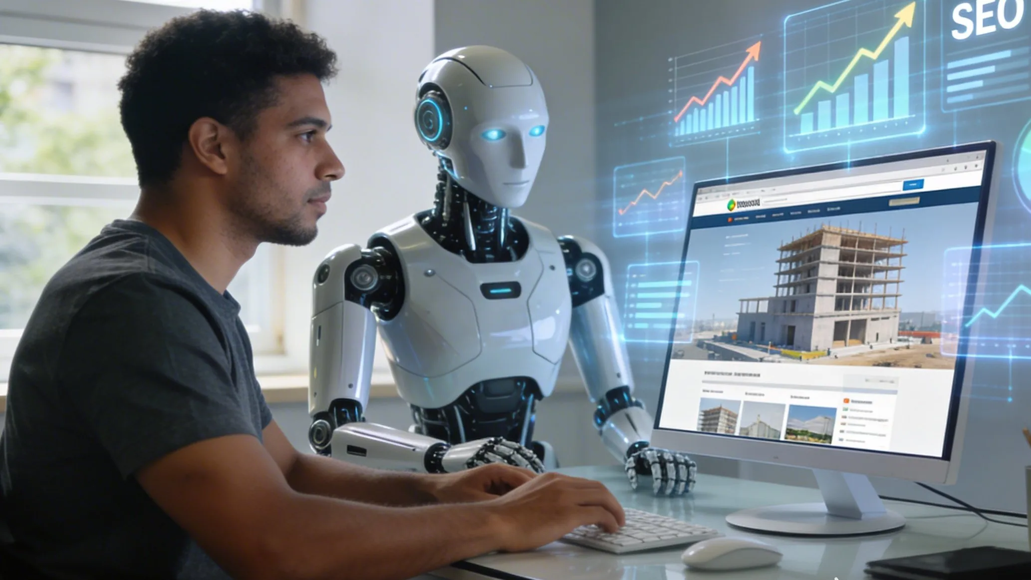 Criação de site para contador conseguir clientes Google