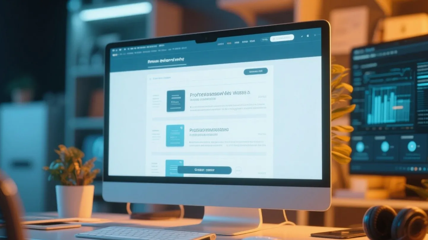 Meu negócio precisa presença online confiável montar portal completo ainda hoje