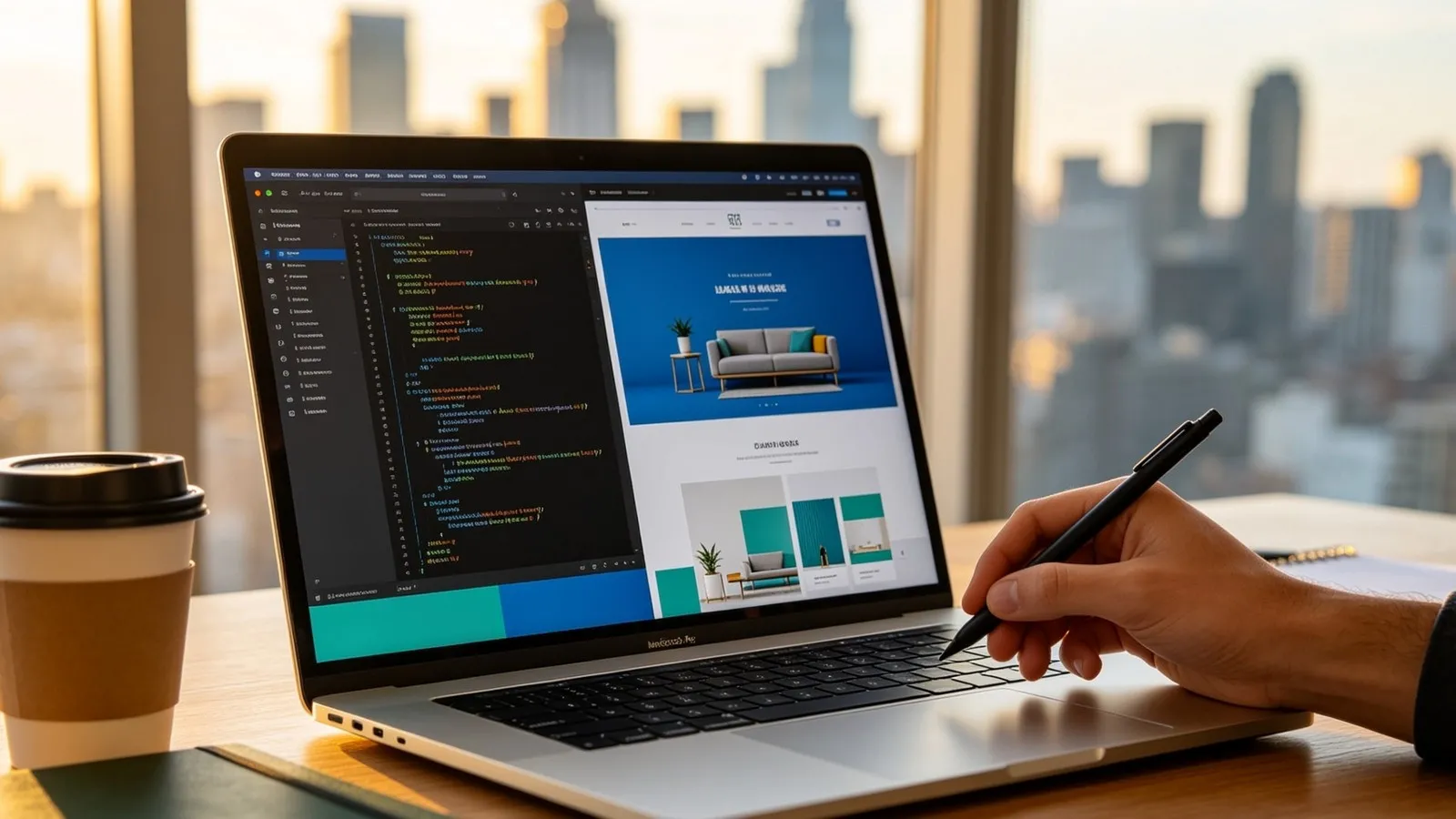 Imagem ilustrativa Site para Empresa de Engenharia e Construção