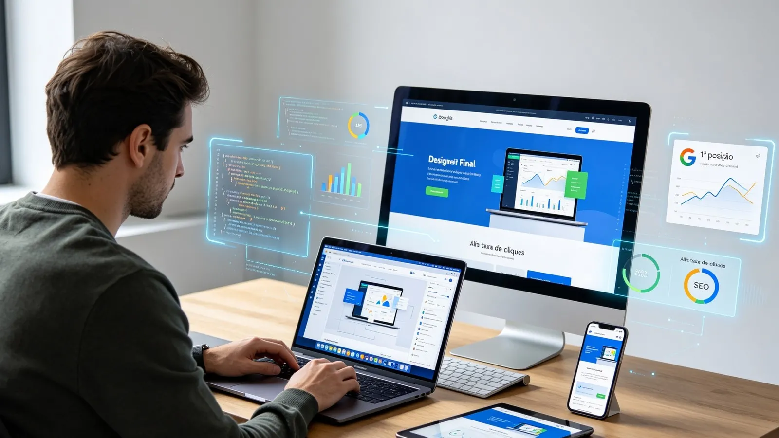 Site profissional gera resultados mesmo sem anúncio como escolher a melhor solução